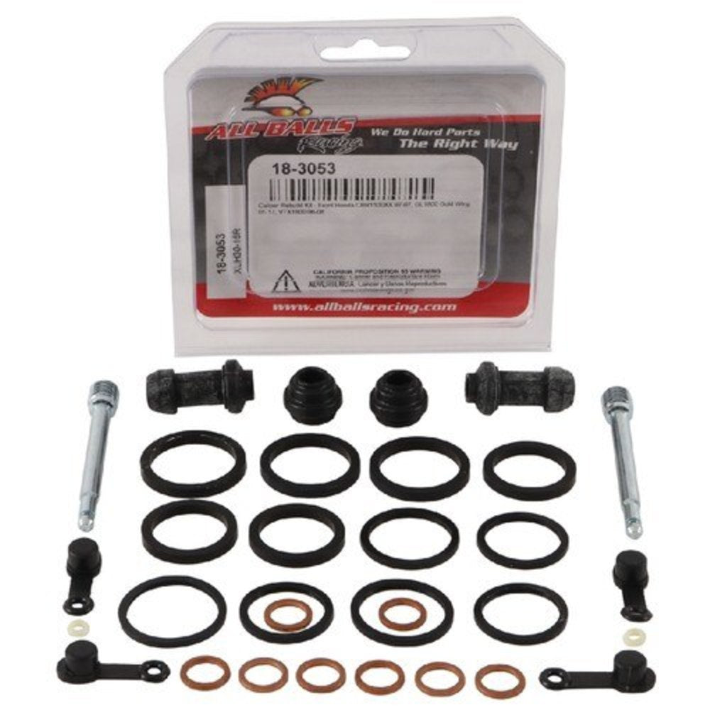 New ALL BALLS Front Brake Caliper Rebuild Kit For HONDA 18-3053 | Australian Moto Spares