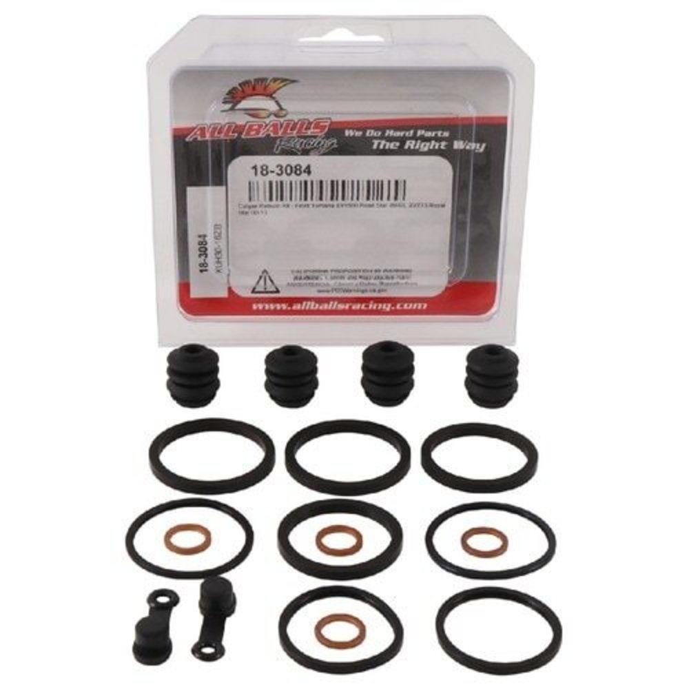 New ALL BALLS Front Brake Caliper Rebuild Kit For YAMAHA 18-3084 | Australian Moto Spares