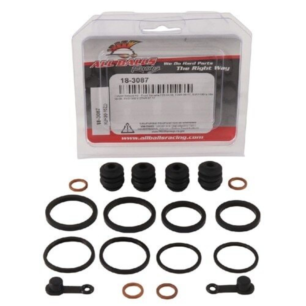 New ALL BALLS Front Brake Caliper Rebuild Kit For YAMAHA 18-3087 | Australian Moto Spares