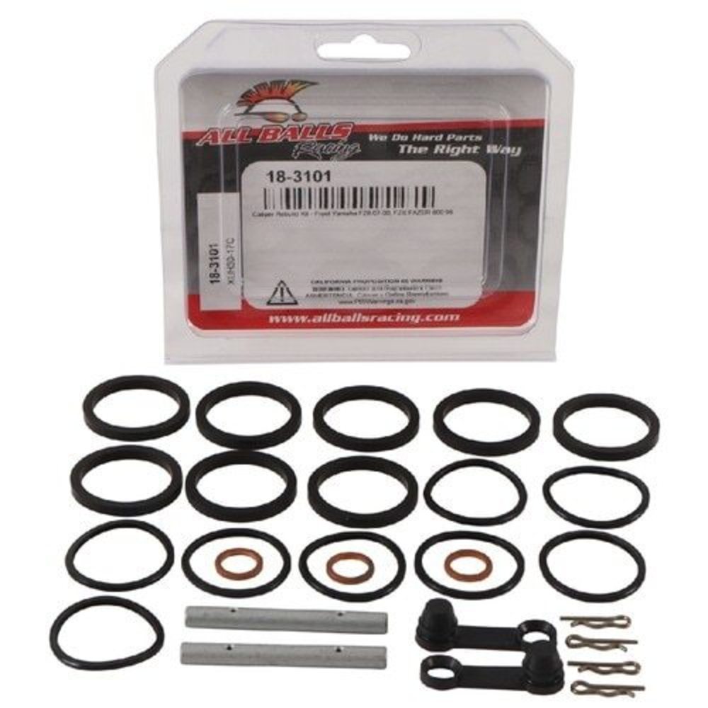 New ALL BALLS Front Brake Caliper Rebuild Kit For YAMAHA FZ6N, FZ6S 18-3101