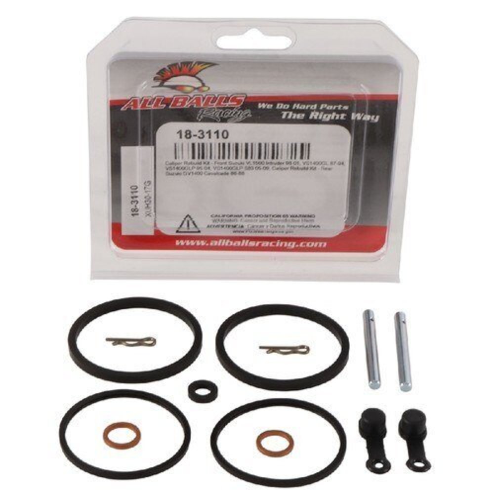 New ALL BALLS Rear Brake Caliper Rebuild Kit For SUZUKI 18-3110 | Australian Moto Spares