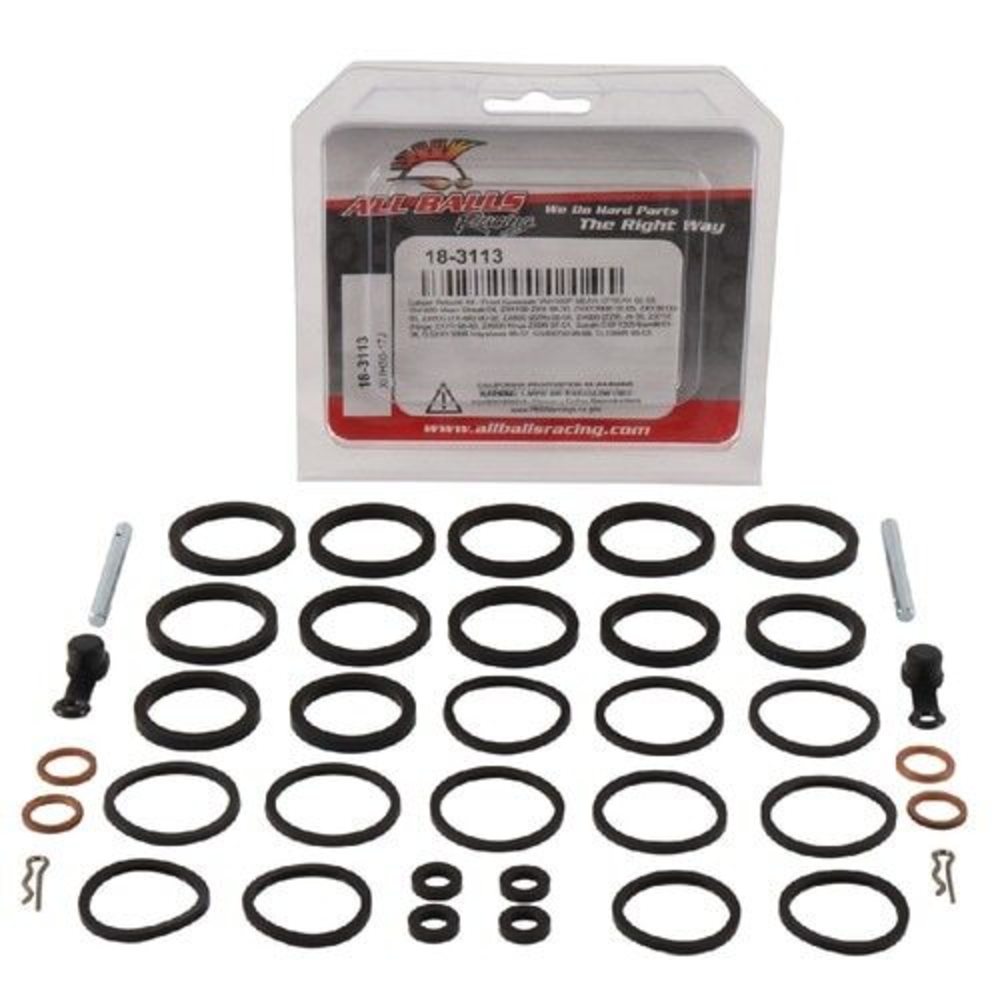 New ALL BALLS Front Brake Caliper Rebuild Kit For KAWASAKI, SUZUKI 18-3113 | Australian Moto Spares