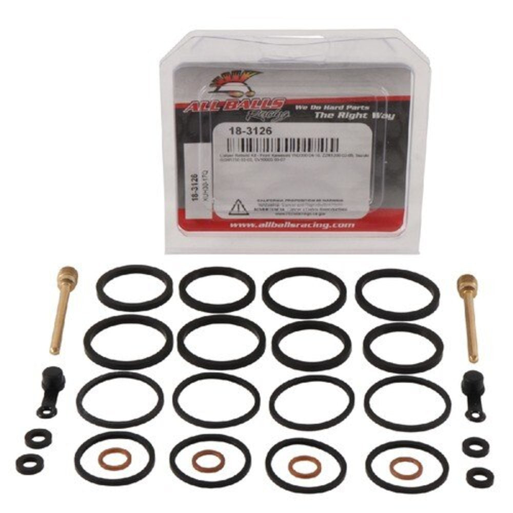 New ALL BALLS Front Brake Caliper Rebuild Kit For KAWASAKI, SUZUKI 18-3126 | Australian Moto Spares