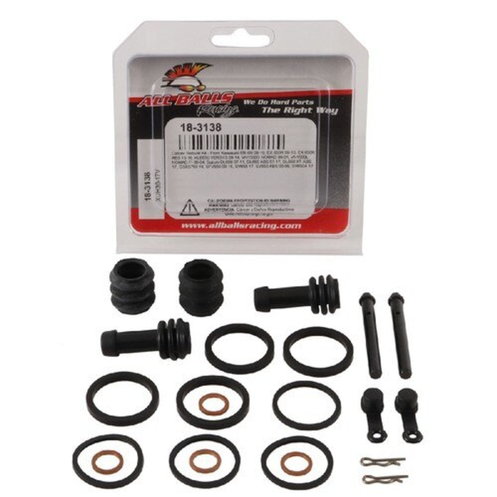 New ALL BALLS Front Brake Caliper Rebuild Kit For KAWASAKI, SUZUKI 18-3138 | Australian Moto Spares
