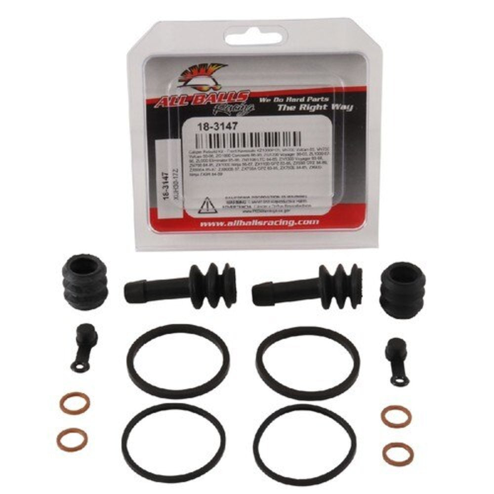 New ALL BALLS Front Brake Caliper Rebuild Kit For KAWASAKI 18-3147 | Australian Moto Spares
