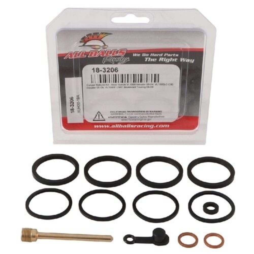 New ALL BALLS Rear Brake Caliper Rebuild Kit For SUZUKI 18-3206