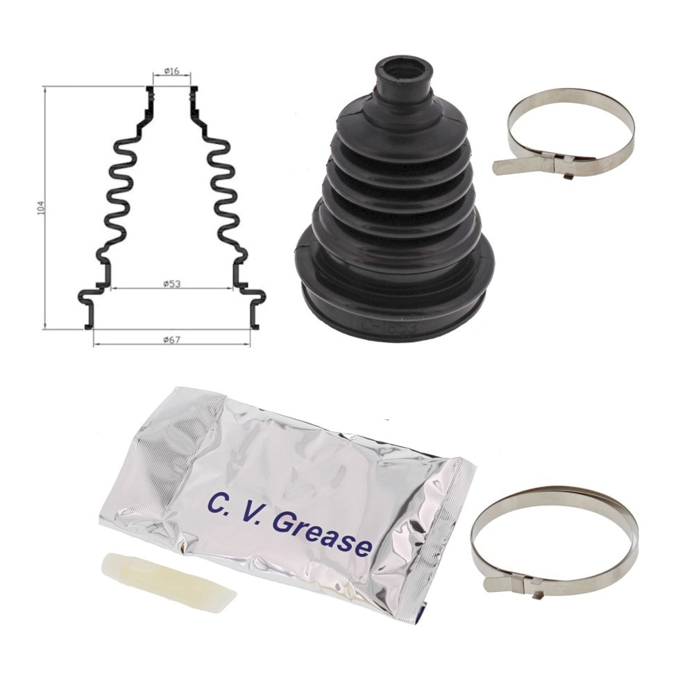 New ALL BALLS Universal CV Boot Repair Kit 19-5034 | Australian Moto Spares