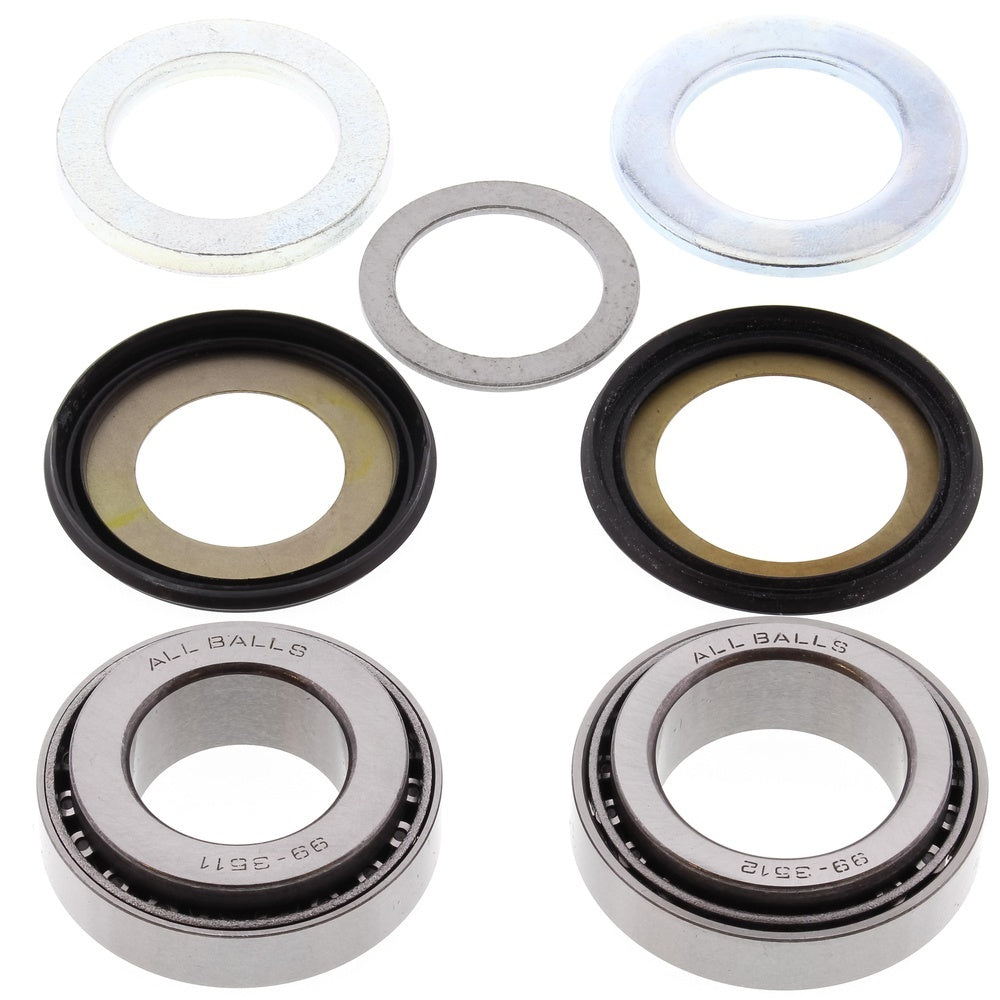 New ALL BALLS Steering Bearing & Seal Kit For HONDA 22-1011 | Australian Moto Spares