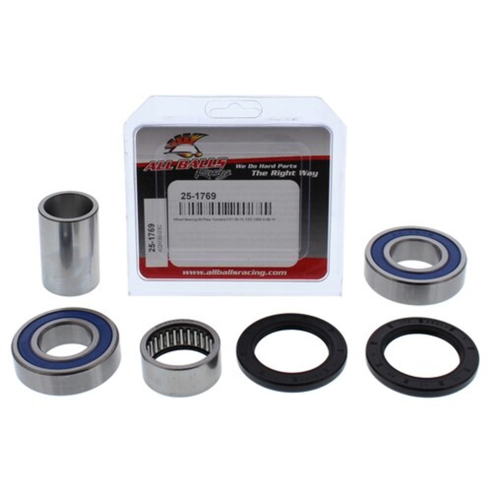New ALL BALLS Rear Wheel Bearing Kit For YAMAHA FZ1N, FZ1S 25-1769