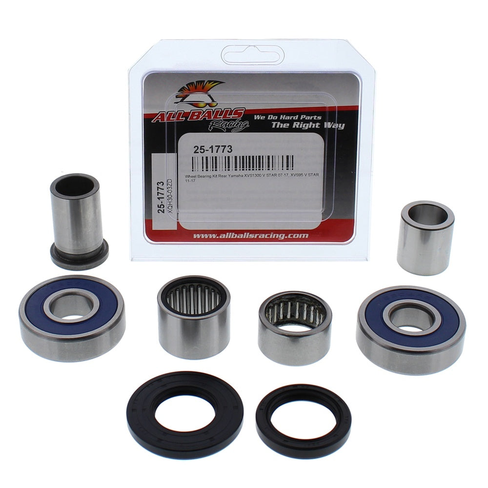 New ALL BALLS Rear Wheel Bearing Kit For YAMAHA 25-1773 | Australian Moto Spares