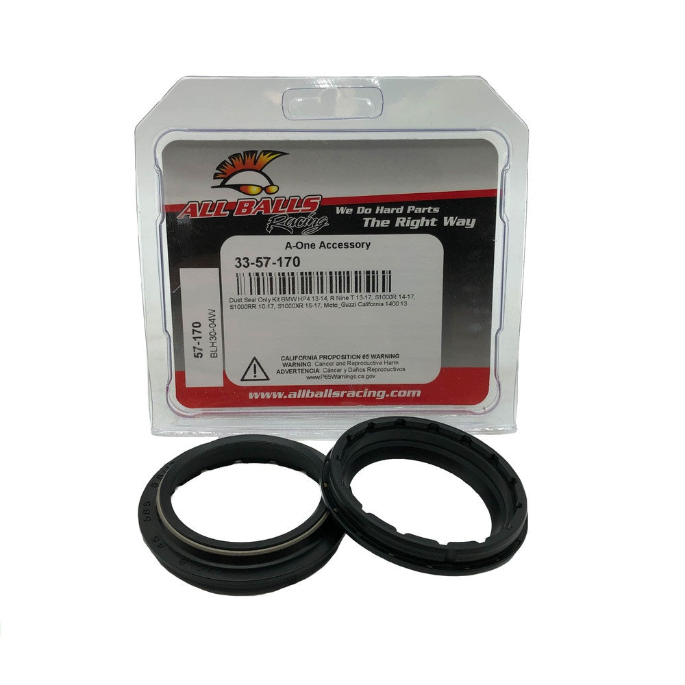New ALL BALLS Fork Dust Seal Kit For GAS-GAS EC300 45MM MARZOCCHI 33-57-170 | Australian Moto Spares