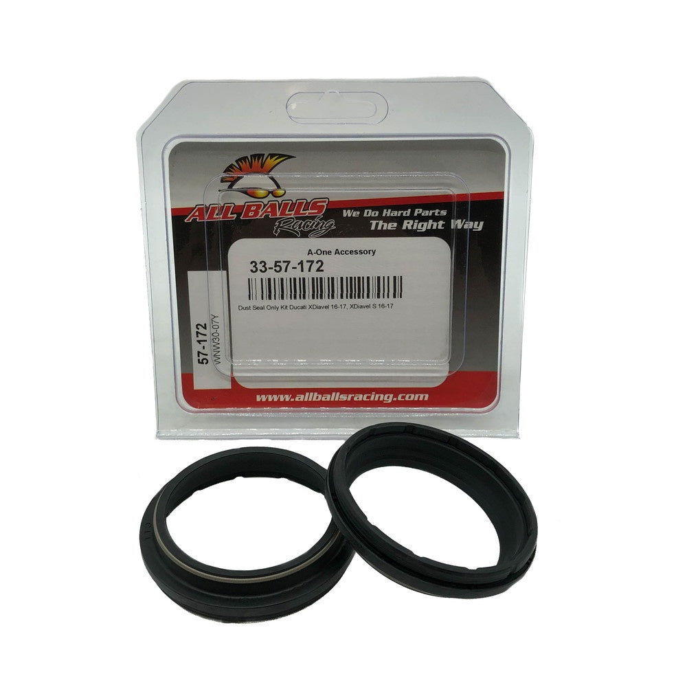 New ALL BALLS Fork Dust Seal Kit For DUCATI 33-57-172 | Australian Moto Spares