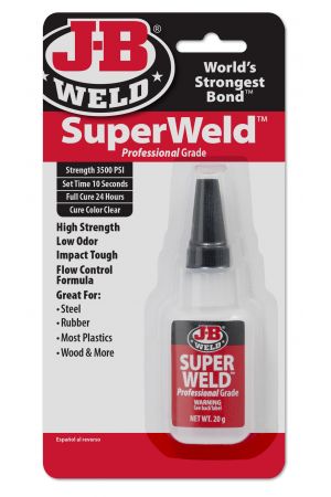 New J-B WELD Automotive Household Repair Superweld Instant Adhesive 20g 33120