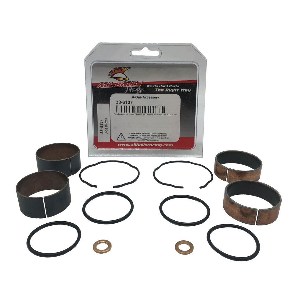 ALL BALLS Fork Bushing Kit For HONDA CB300R, CBR650R, CB650R, CB300F ABS 38-6137 | Australian Moto Spares