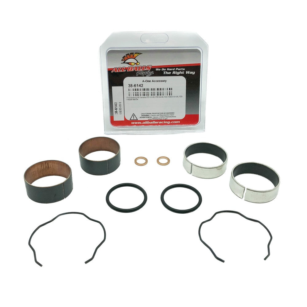 New ALL BALLS Fork Bushing Kit For YAMAHA FZ6S, FZ6N, FZS1000 FZ1 38-6142 | Australian Moto Spares