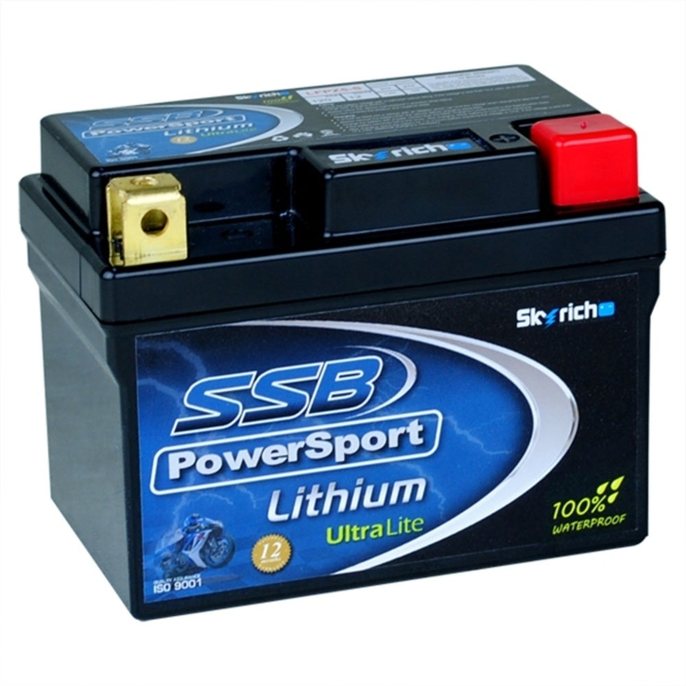 SSB Power Sport Lithium Battery-Ultralight For PUCH SL50 LIDO VARIO 4-LFP5L-BS