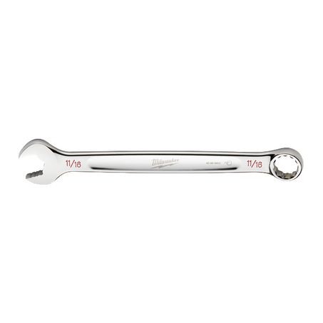 New Milwaukee MAX BITE Open-End Grip 11/16In Sae Combination Wrench 45969422
