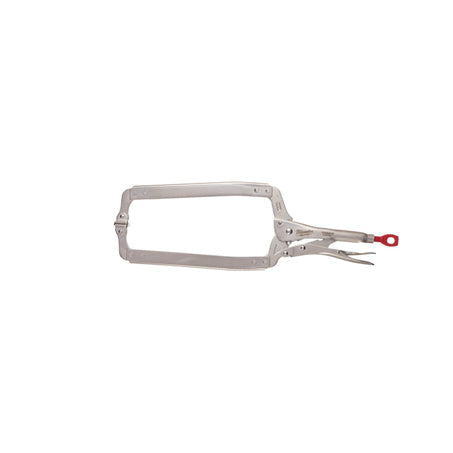 Milwaukee 457mm 18In Torque Lock Deep Reach C-Clamp Locking Pliers Swivel Jaw