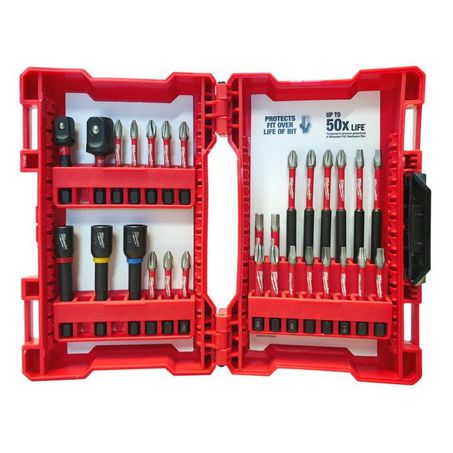 New Milwaukee Shockwave 29Pce Impact Driver Set - 48324081