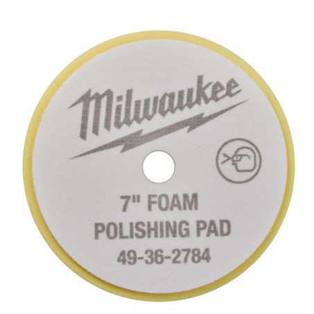 New Milwaukee M18 Yellow Hard Foam Polishing Pad 180mm Car Polish Cloth 49362784