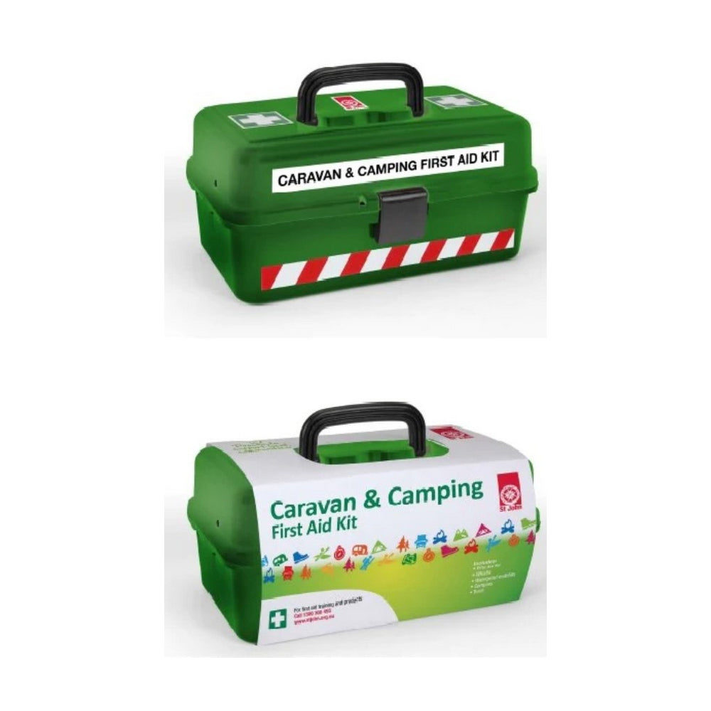 New ST JOHN AMBULANCE Caravan and Camping First Aid Kit, Outdoor Kit #600231 | Australian Moto Spares