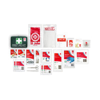 New ST JOHN AMBULANCE Portable First Aid Kit, Durable, Lightweight #640000