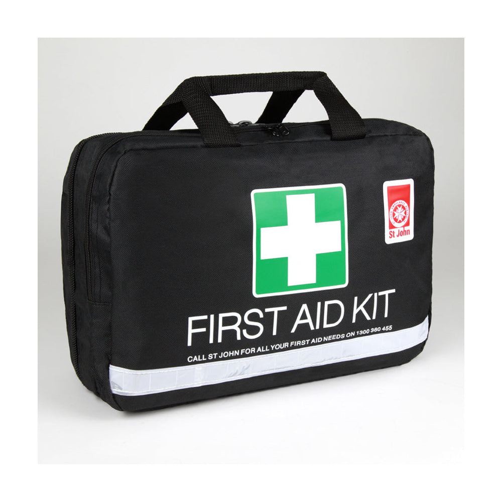 New ST JOHN AMBULANCE Large First Aid Kit, Comprehensive, Water Resistant #640003