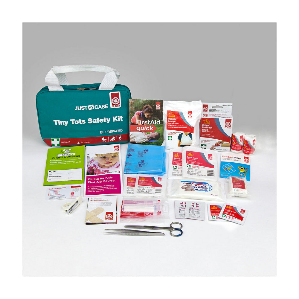 New ST JOHN AMBULANCE Baby First Aid Kit, For Toddlers & Kids #640025
