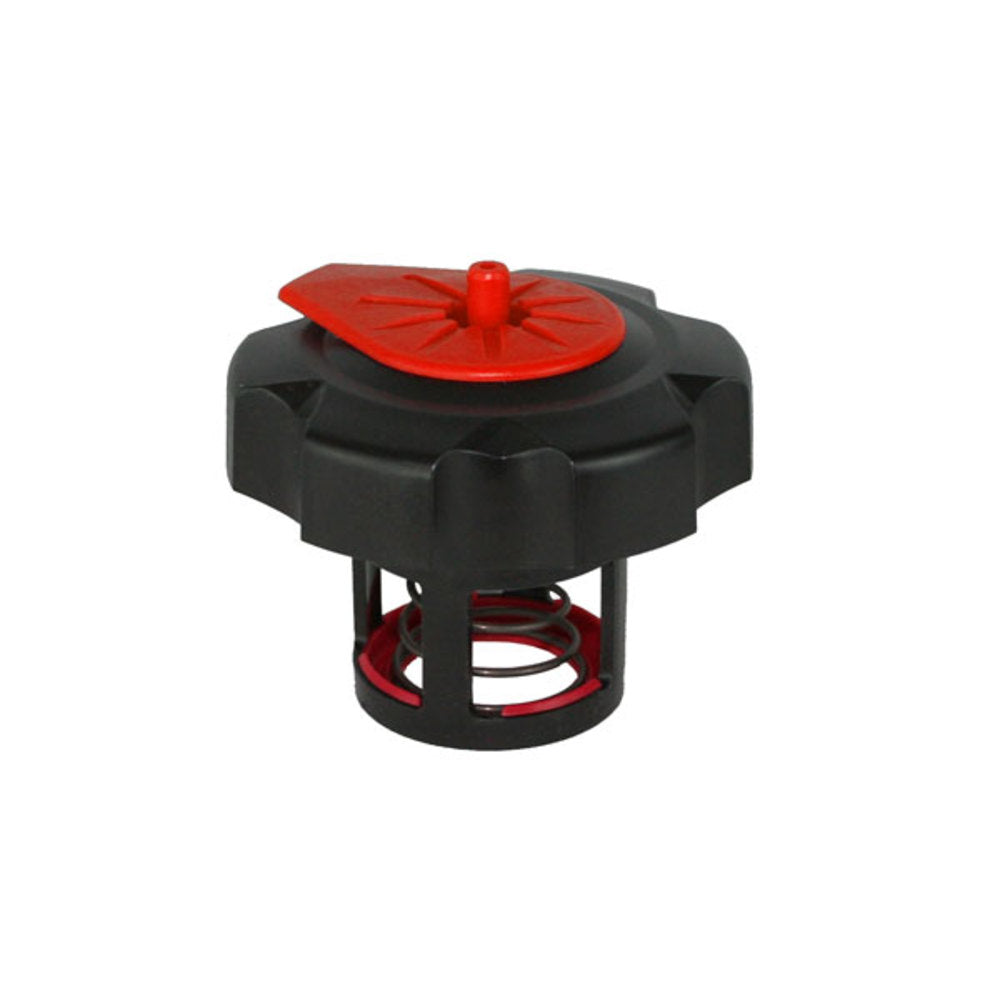 New TUFF JUG Quick Cap - Honda 250R/450R Black / Red 7-QCHR