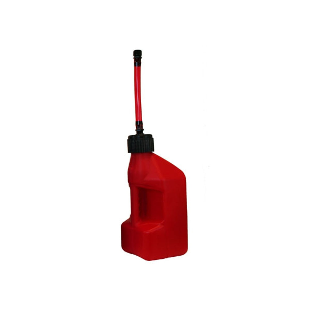 TUFF JUG 2.7gal/10L Red with Black Standard Cap/Red Flex. Spout 7-RUS10-FFS003V | Australian Moto Spares