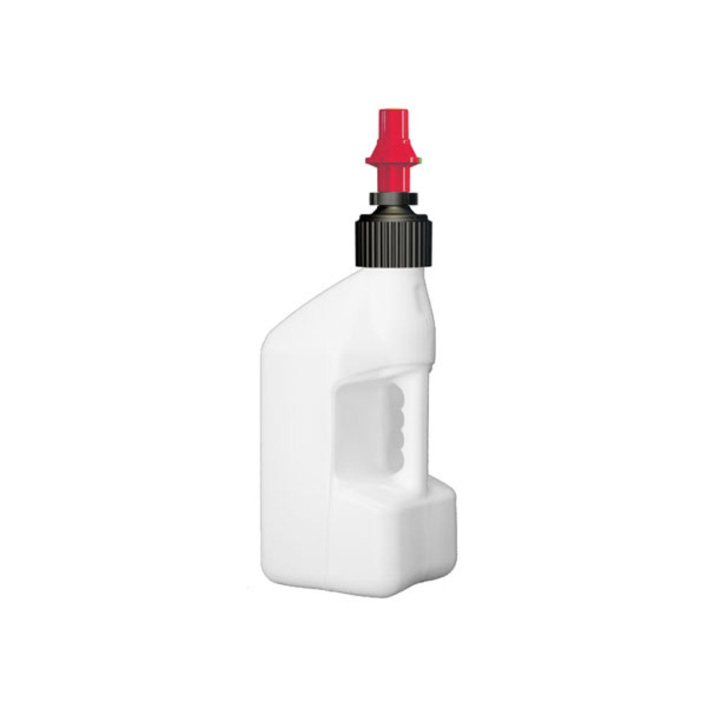 New TUFF JUG 2.7 Gallon/10 Liter White Tuff Jug with Red Ripper Cap 7-WURR10