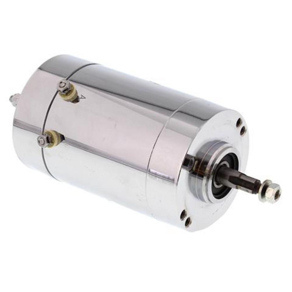 New ALL BALLS Alternator Generator - 12v 10a Chrome Prestolite 80-2002 | Australian Moto Spares