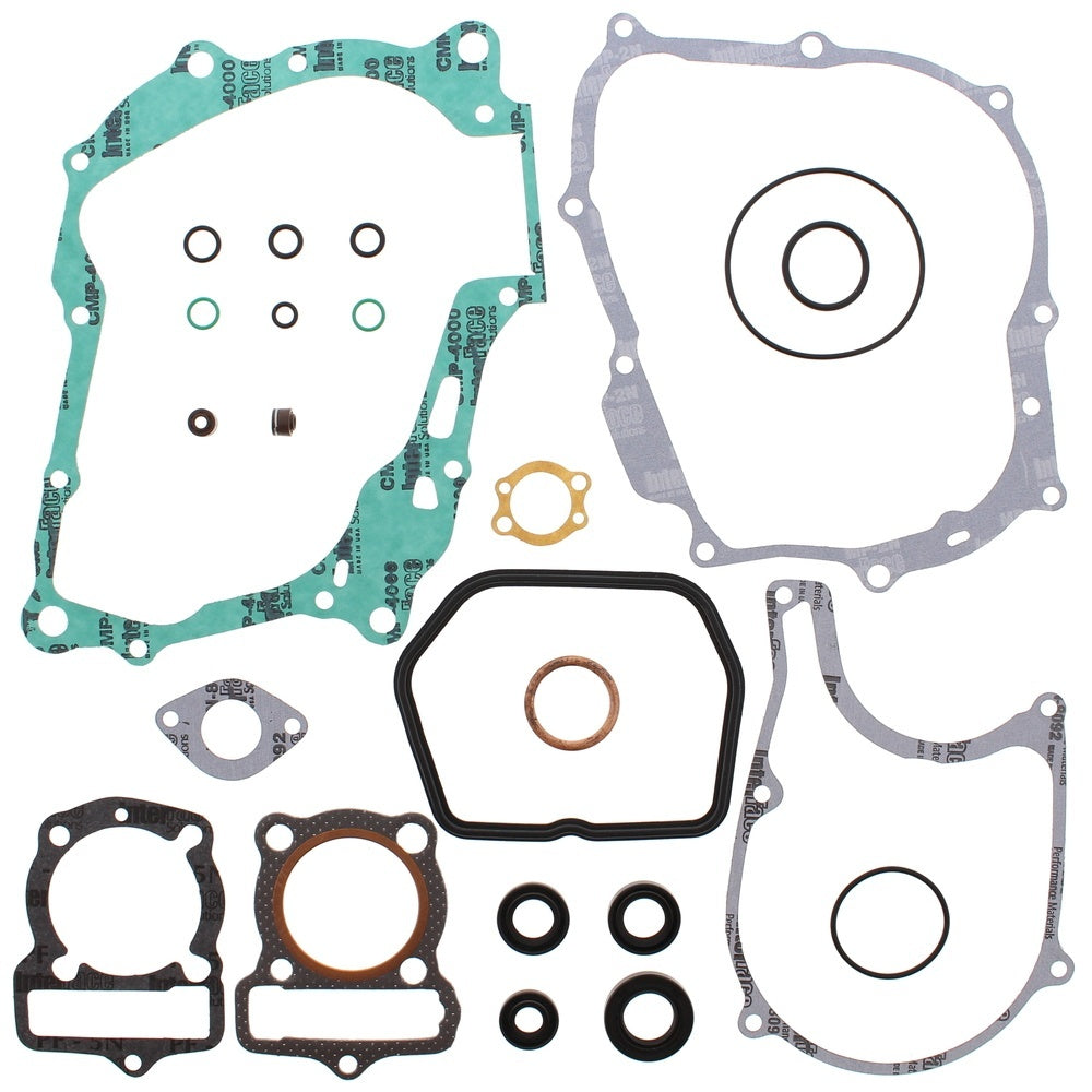 New VERTEX Gasket Kit - Complete with Oil Seals For HONDA XR100R 811220