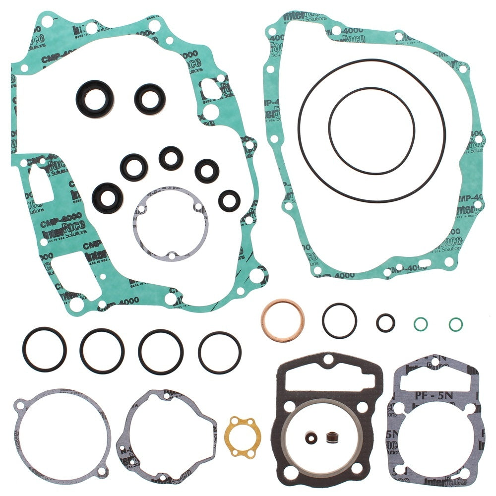 New VERTEX Gasket Kit - Complete with Oil Seals For HONDA XR200R 811240
