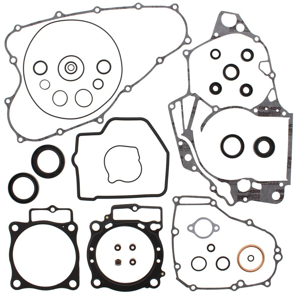 New VERTEX Gasket Kit - Complete with Oil Seals For HONDA CRF450R 811284