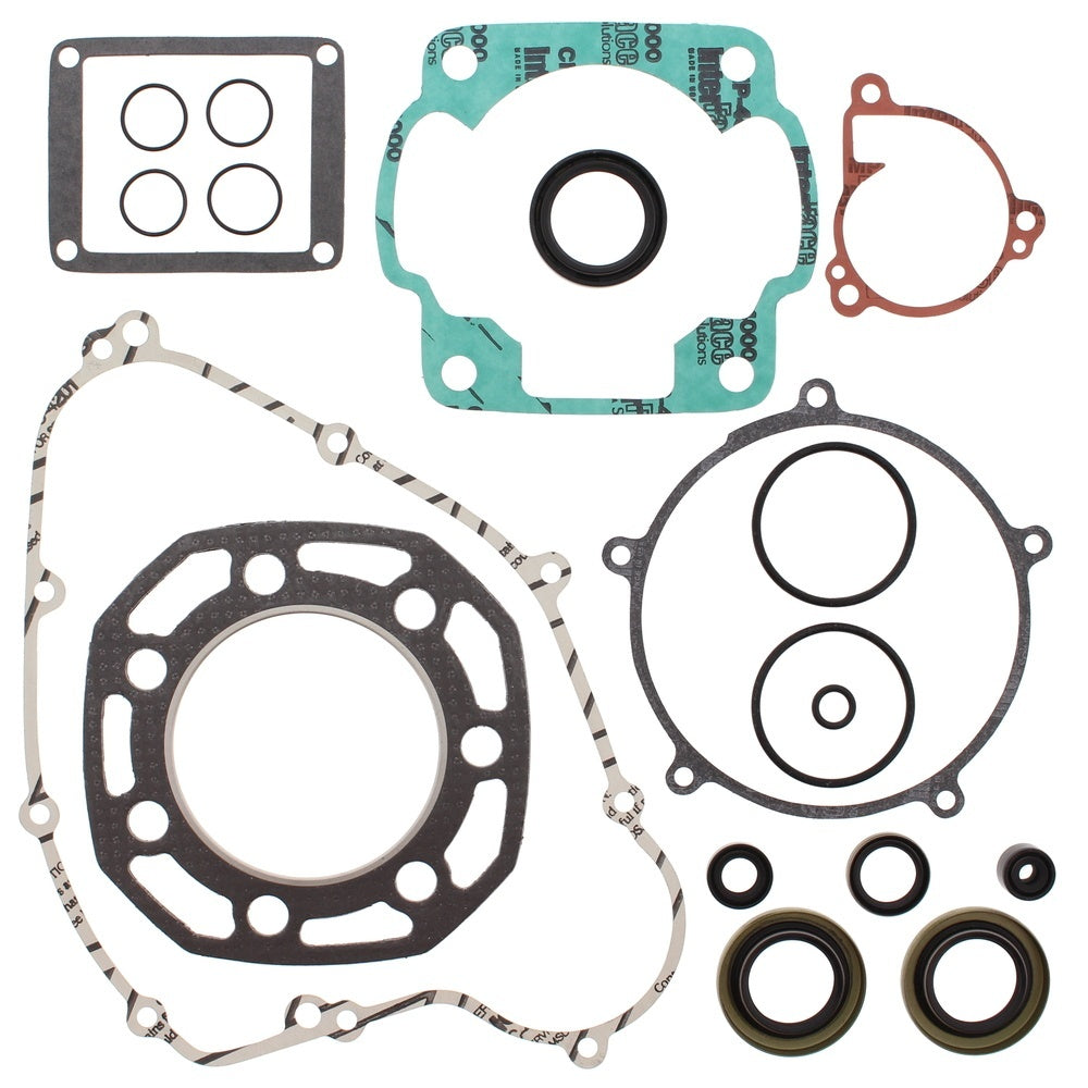 New VERTEX Gasket Kit - Complete with Oil Seals For KAWASAKI KX500 811473