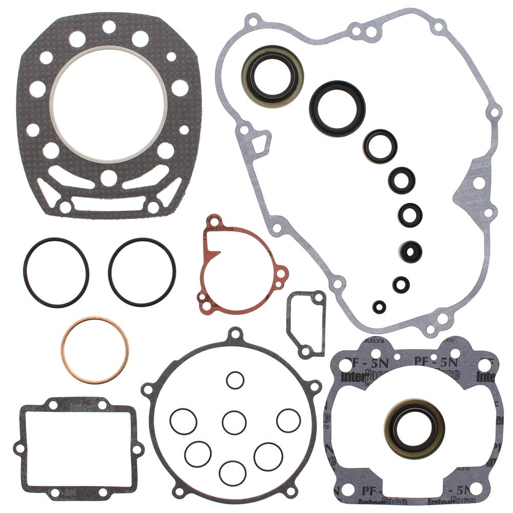 New VERTEX Gasket Kit - Complete with Oil Seals For KAWASAKI KX500 811474