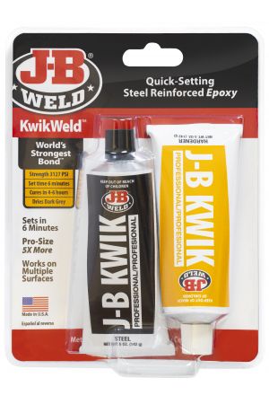 New J-B WELD Blister Pack Kwikweld Professional Size (2X 5Oz Tubes) 8271 | Australian Moto Spares