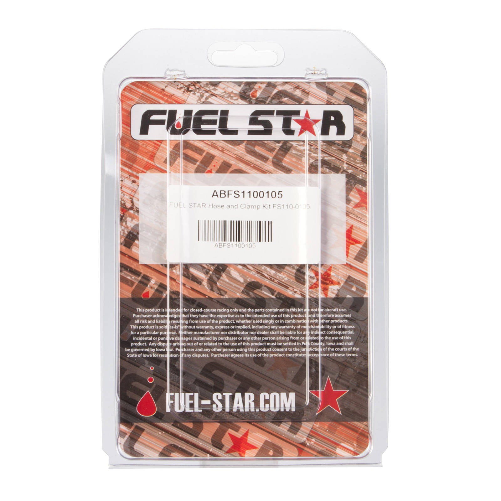 New ALL BALLS Racing Fuel Hose Clamp Kit #ABFS1100105