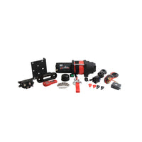 New ALL BALLS Racing 4 Bolt Winch 3500LB With 39FT Synthetic Rope #ABW35004SR | Australian Moto Spares