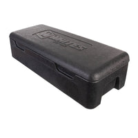 New WHITES Motorcycle ATV Cargo Box 55L Black / Black #ATVBOXBB55L