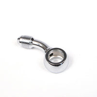 New WHITES Brake - 10mm Banjo - 45°@90 - Chrome Steel #DBF10B4590
