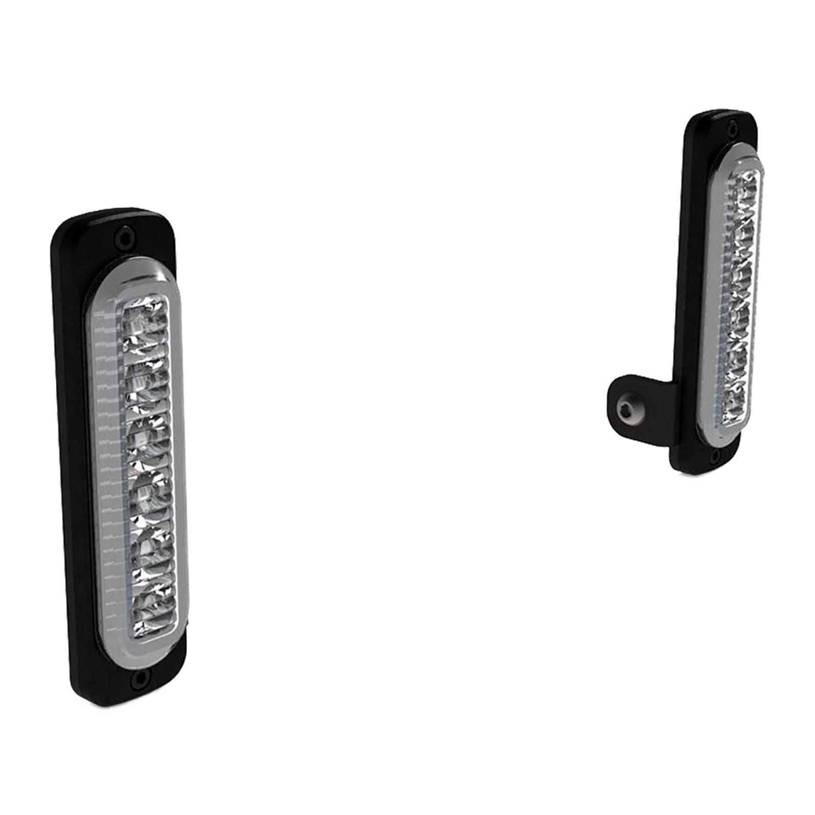 DENALI DRL Amber Day Running Lights With Fender Mount Kit - Pair DEDNLDRL10000AK