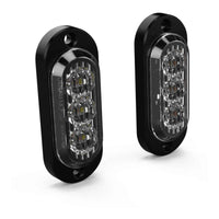 New DENALI T3 Front Turn Signal / Drl Pods White/Amber - Pair #DEDNLT310200