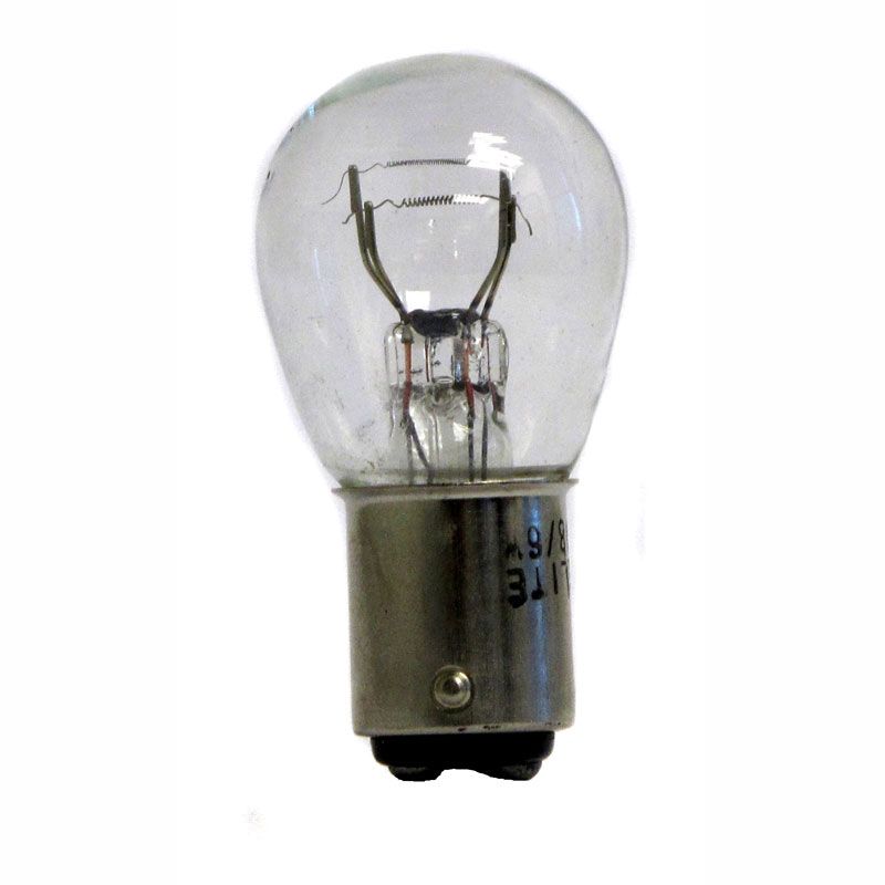 New WHITES Globes 12V 24/6W Stop/Tail Bayonet (A4875B) (Pack of 10) #ELB1275