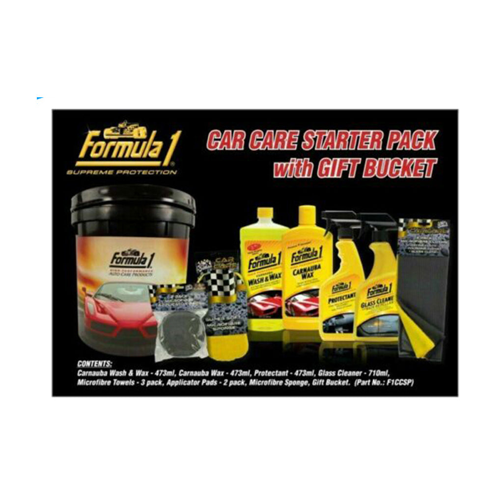 New FORMULA 1 Starter Pack car care Bucket F1CCSP | Australian Moto Spares