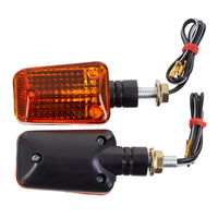 New WHITES Flasher Uni Short Mount Black Pair FLUSB