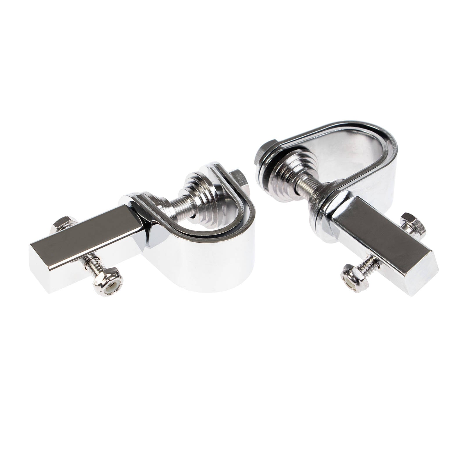 New WHITES Foot Peg Clamp & Mount Circular #FPCCM