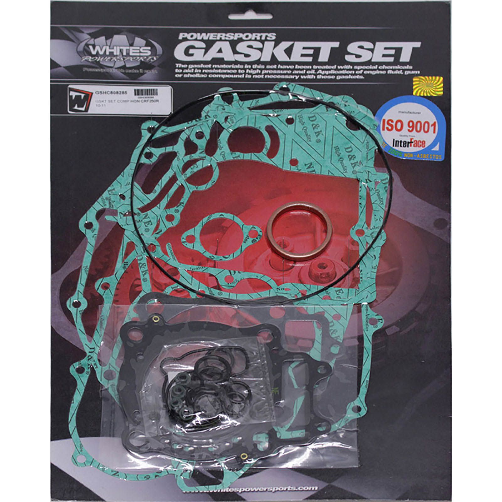 New WHITES Engine Complete Gasket Set For Honda CRF250R 2010-2016 #GSHC808285