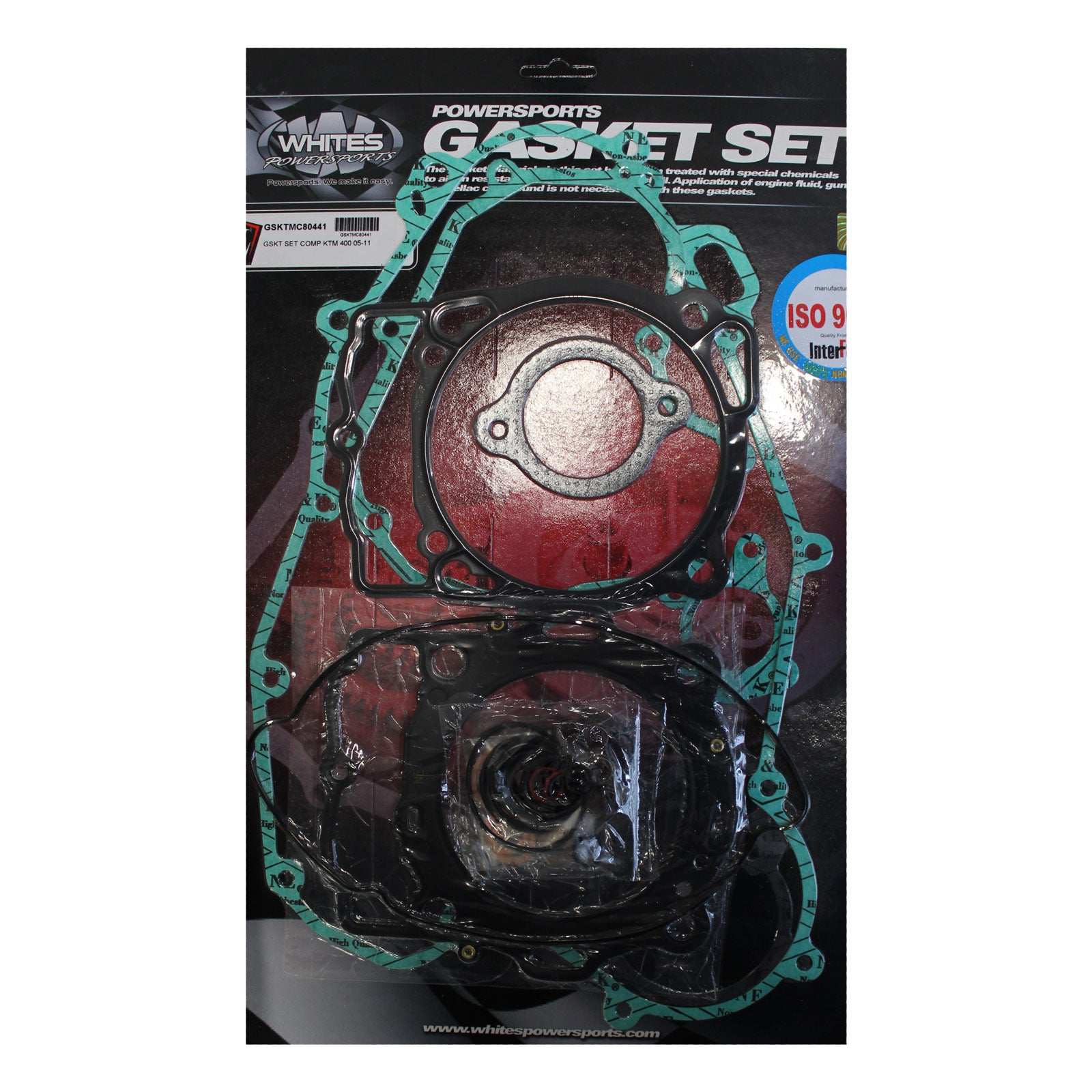 New WHITES Complete Gasket Set For KTM 400 2005-2011 #GSKTMC80441